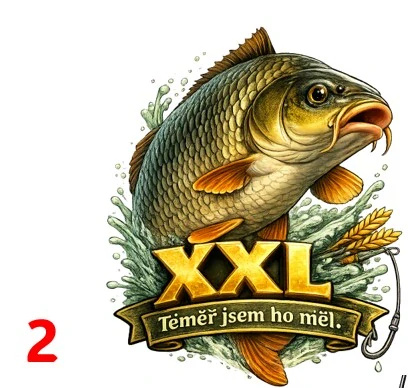 Kapr obecný  - 4 motivy