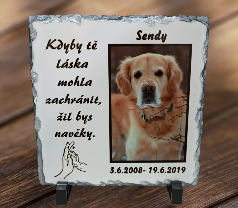 Fotokámen 20x20 s vlastním potiskem