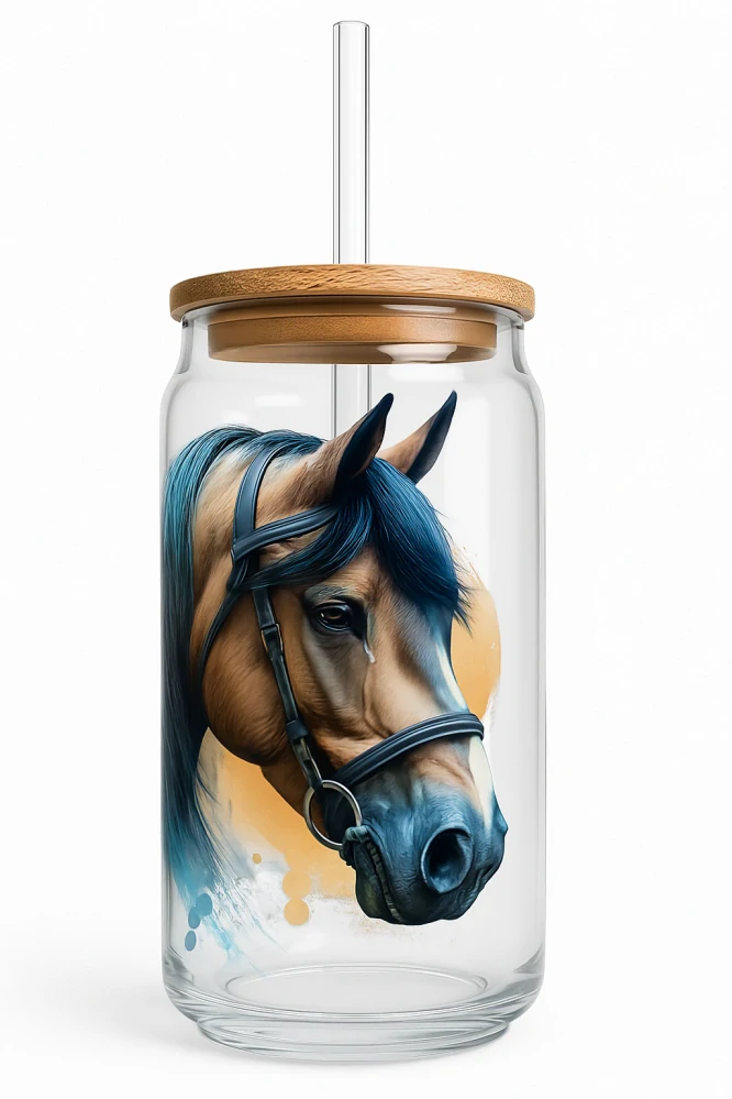 1.Sklenice s vlastním potiskem 473ml