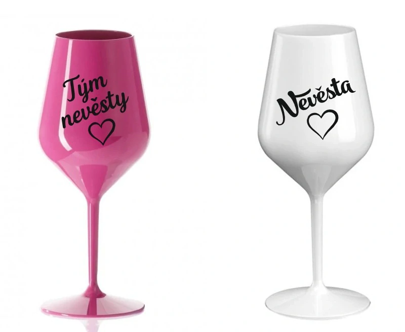Svatební sklenice na víno 470 ml