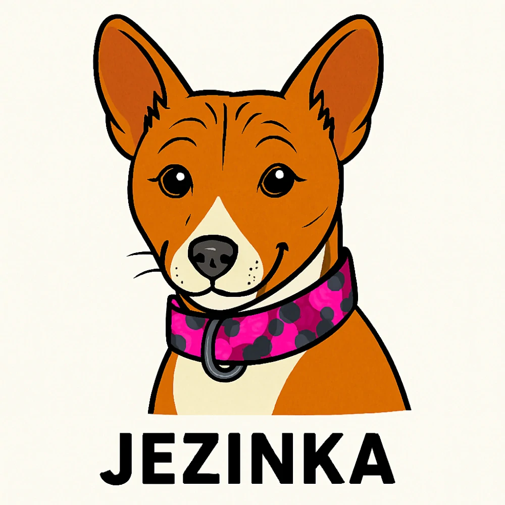 Samolepka - pes v autě (podle foto pejska)