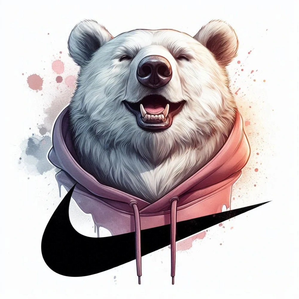 Medvěd Nike - 4 motivy