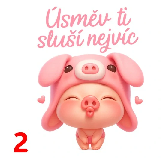 Prasátko - text - 2 motivy