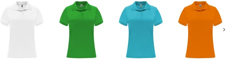 Sportovní polokošile Monzha s vlastním potiskem