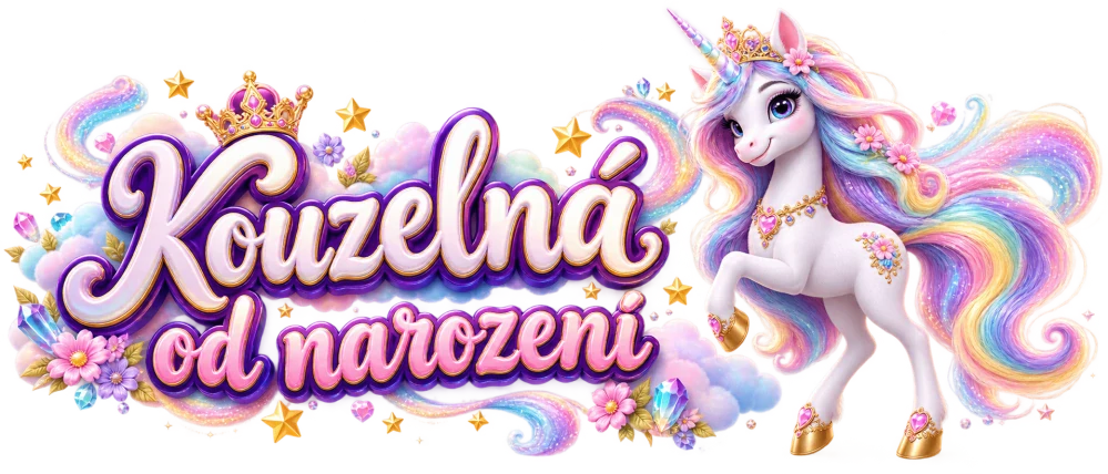 Keramický hrnek - Kouzelná od narození
