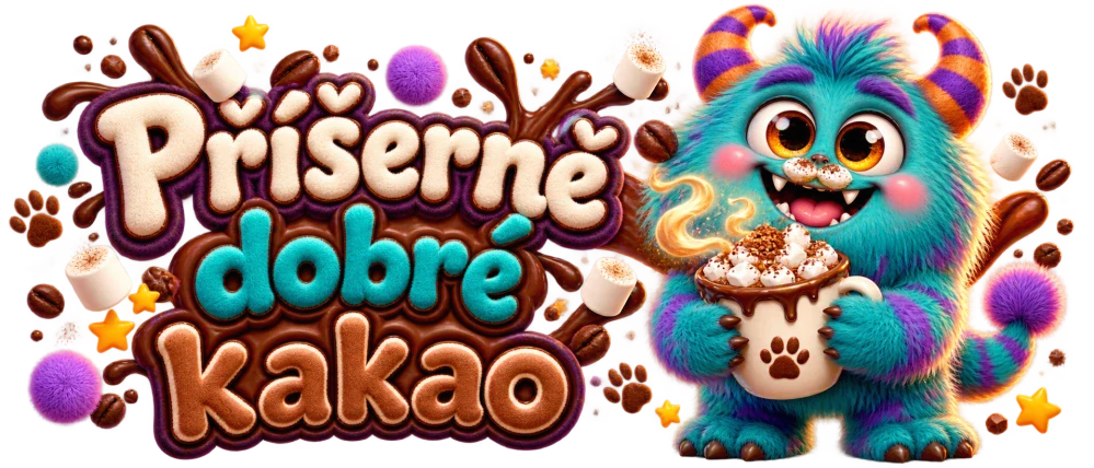 Keramický hrnek - příšerka a kakao