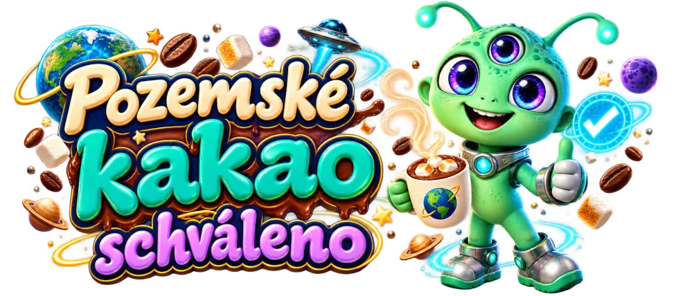 Keramický hrnek mimozemšťan