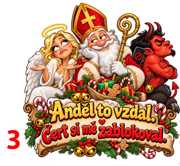 Mikulášská nadílka pro velké – 6 vtipných motivů