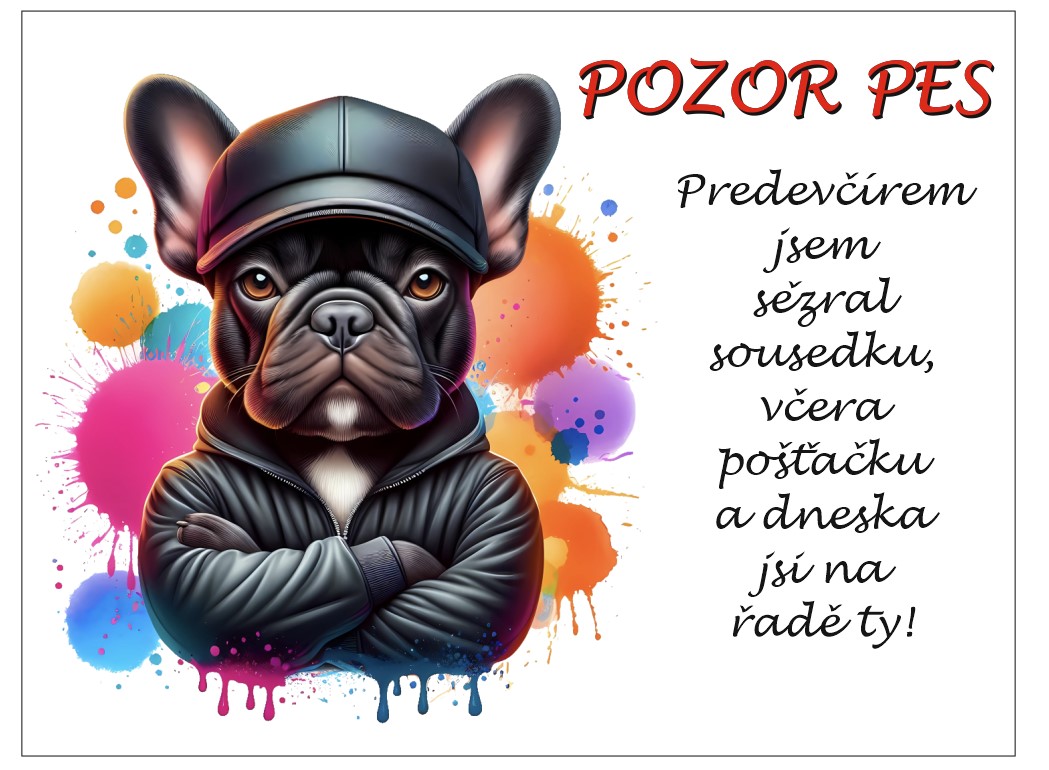 Pozor pes - všechny sežeru