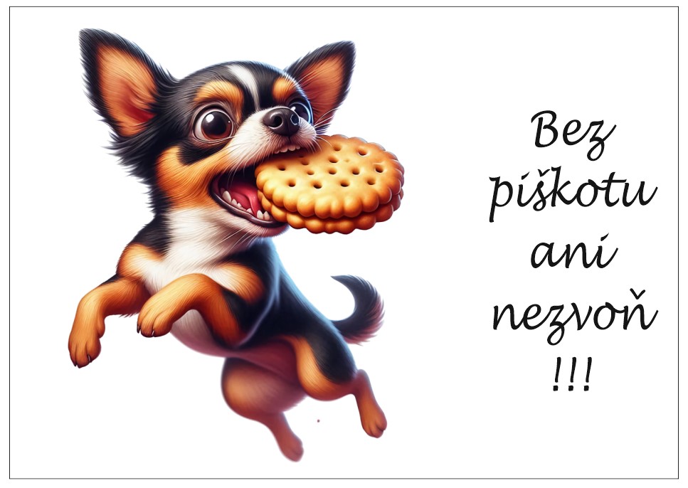 Bez piškotu, ani nezvoň!