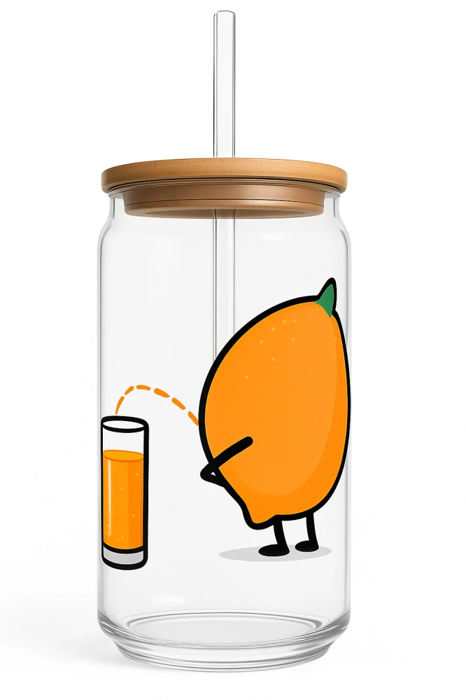 1.Sklenice s vlastním potiskem 473ml