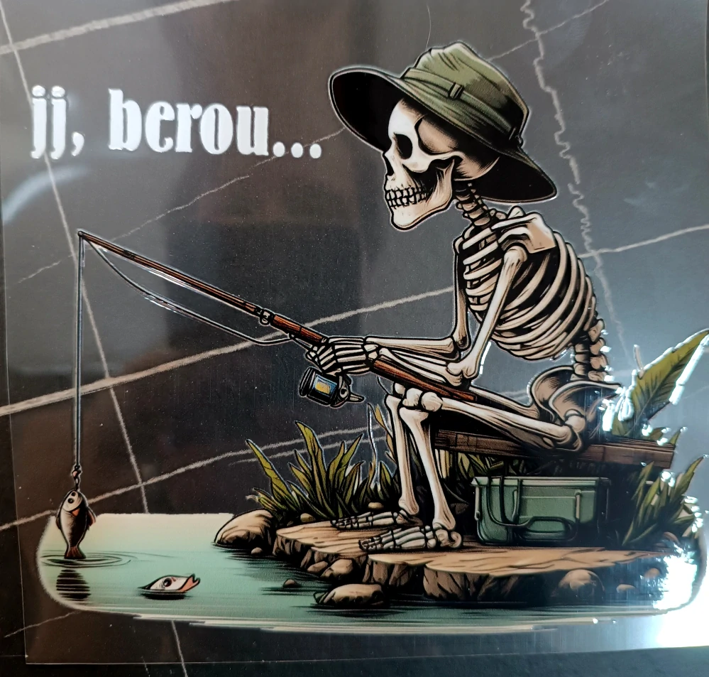 Samolepka UV DTF s vlastním motivem