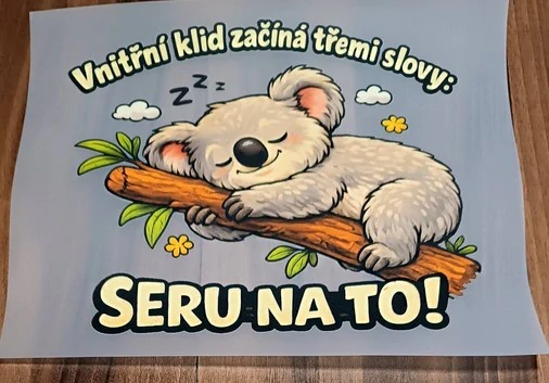 Vnitřní klid začíná třemi slovy
