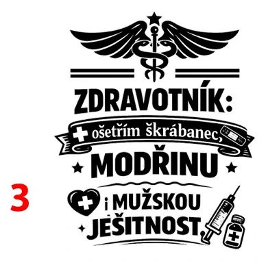 Zdravotník hlášky - 4 motivy