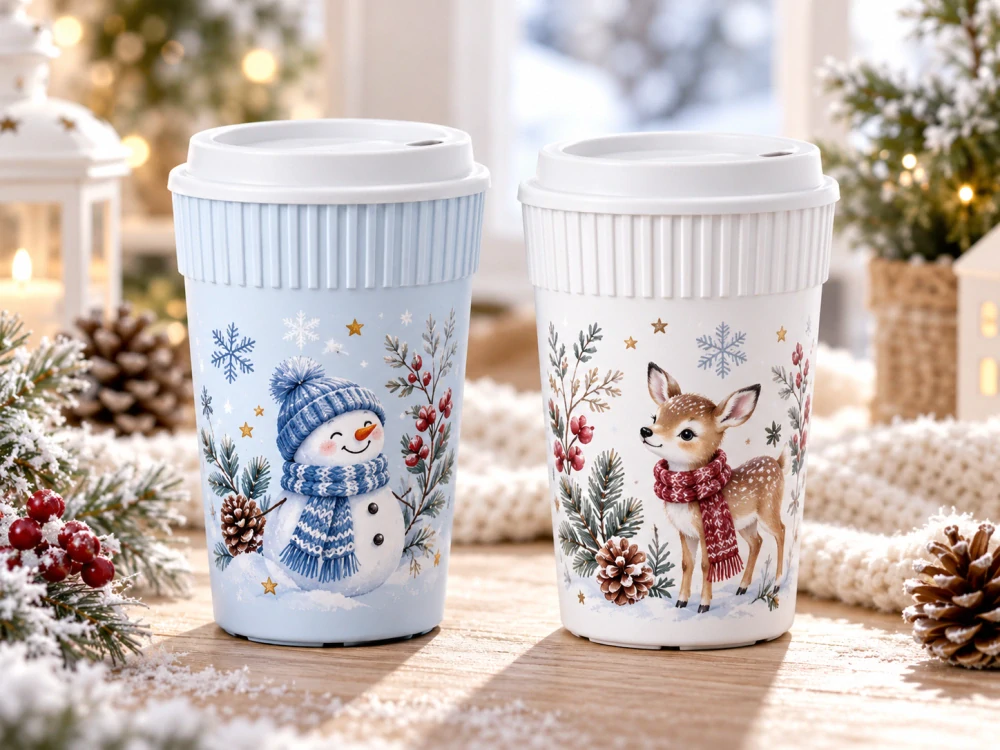 HOT CUP kelímek 300 ml s vlastním potiskem