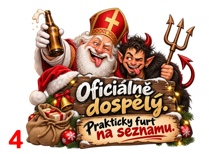 Mikulášská nadílka pro velké – 6 vtipných motivů