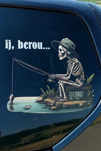 Samolepky pro rybáře