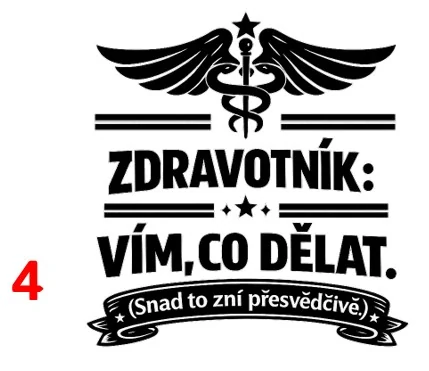 Zdravotník hlášky - 4 motivy