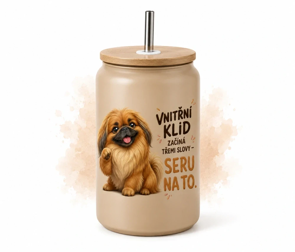 Nerezová sklenice s vlastním potiskem 473 ml 