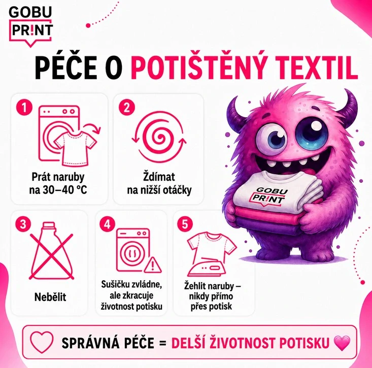 1.Dětské tričko s vlastním potiskem 