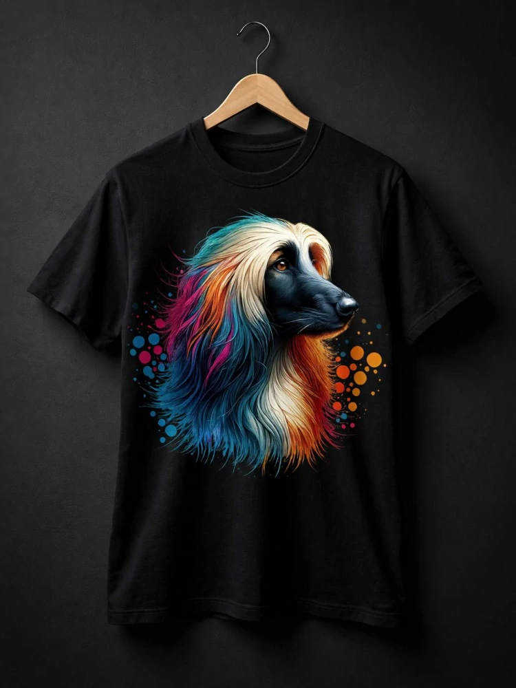 Triko s potiskem psa