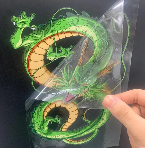 Samolepka UV DTF s vlastním motivem