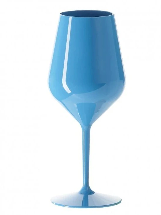 1.Nerozbitná plastová sklenička na víno 470 ml s vlastním potiskem