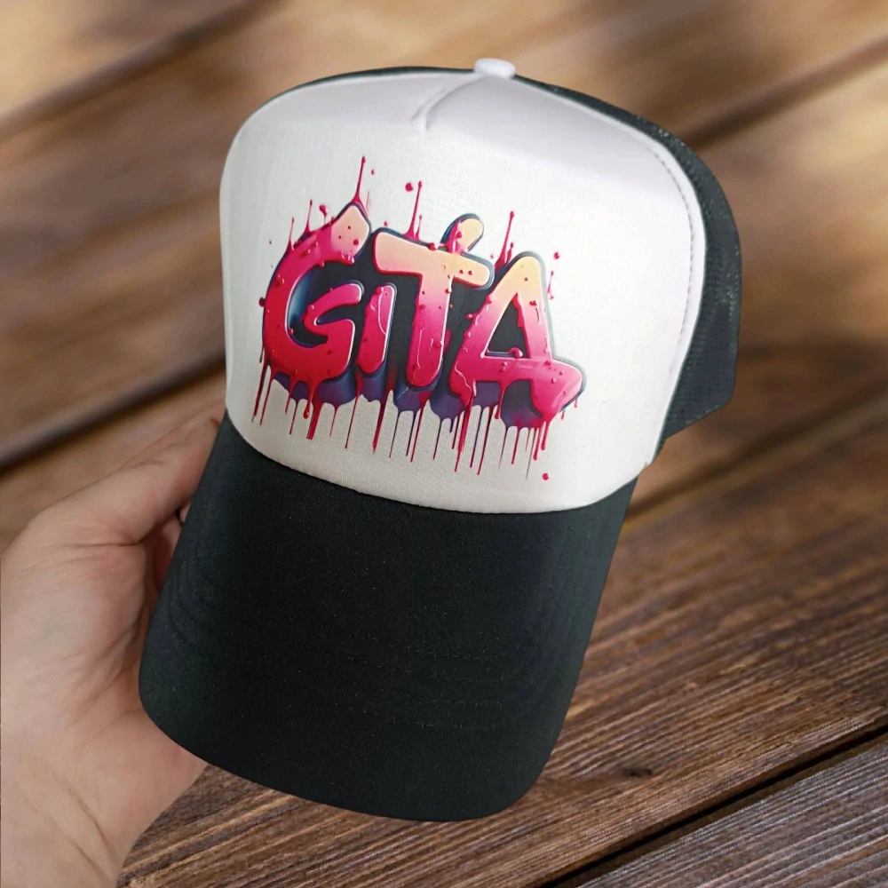 Dětská kšiltovka TRUCKER s vlastním potiskem