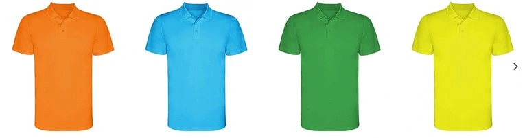 Sportovní polokošile Monzha s vlastním potiskem