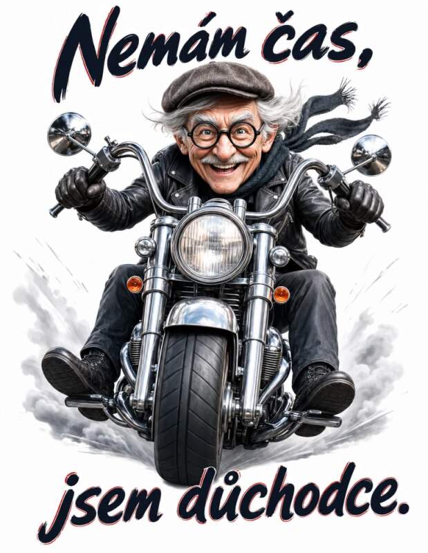 Levně Nemám čas, jsem důchodce (NAŽEHLOVAČKA)