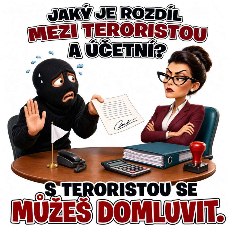 Levně Terorista a účetní (NAŽEHLOVAČKA)