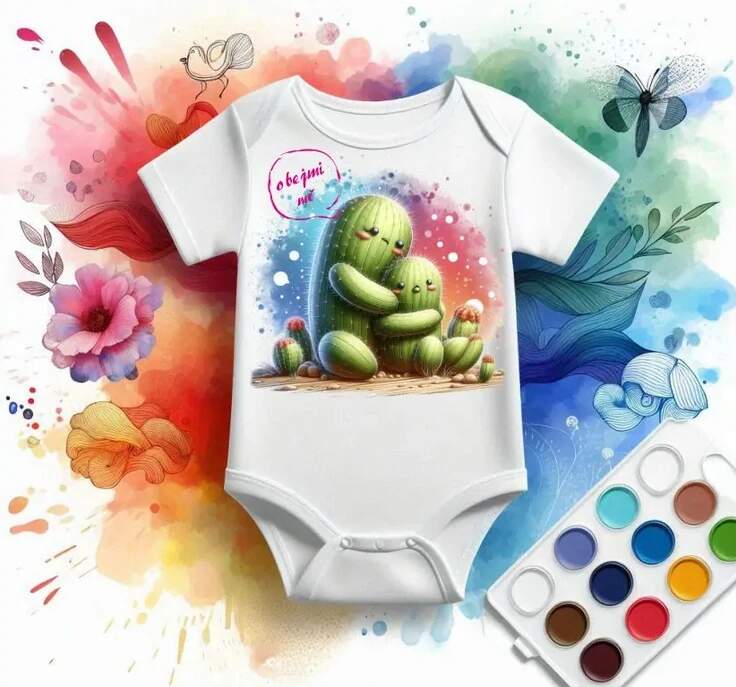 Levně BODY S POTISKEM OBEJMOUT (DĚTSKÉ BODY)