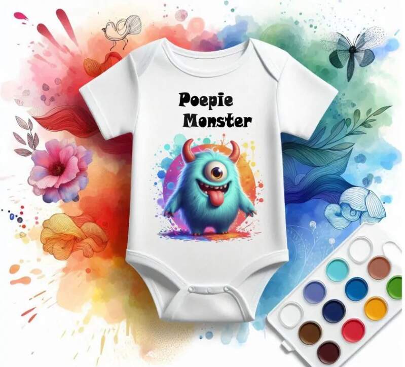 Levně BODY S POTISKEM MONSTER (DĚTSKÉ BODY)