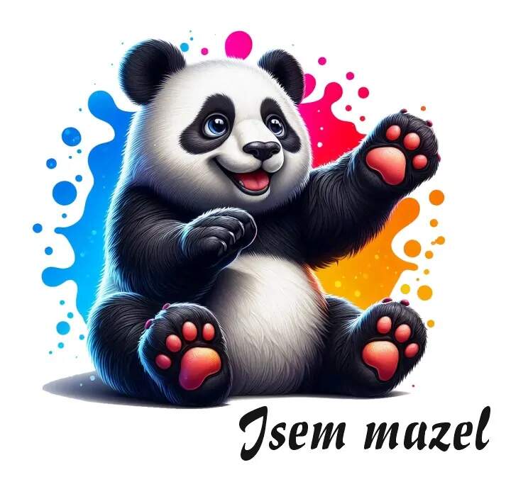 Levně Panda I (NAŽEHLOVAČKA)
