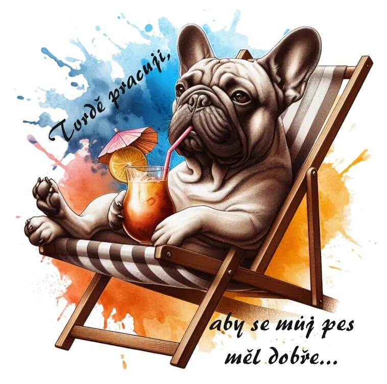 Levně Spokojený buldoček III (NAŽEHLOVAČKA)