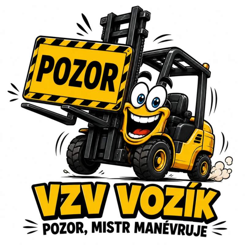 Levně Řidič vysokozdvižného vozíku (NAŽEHLOVAČKA)