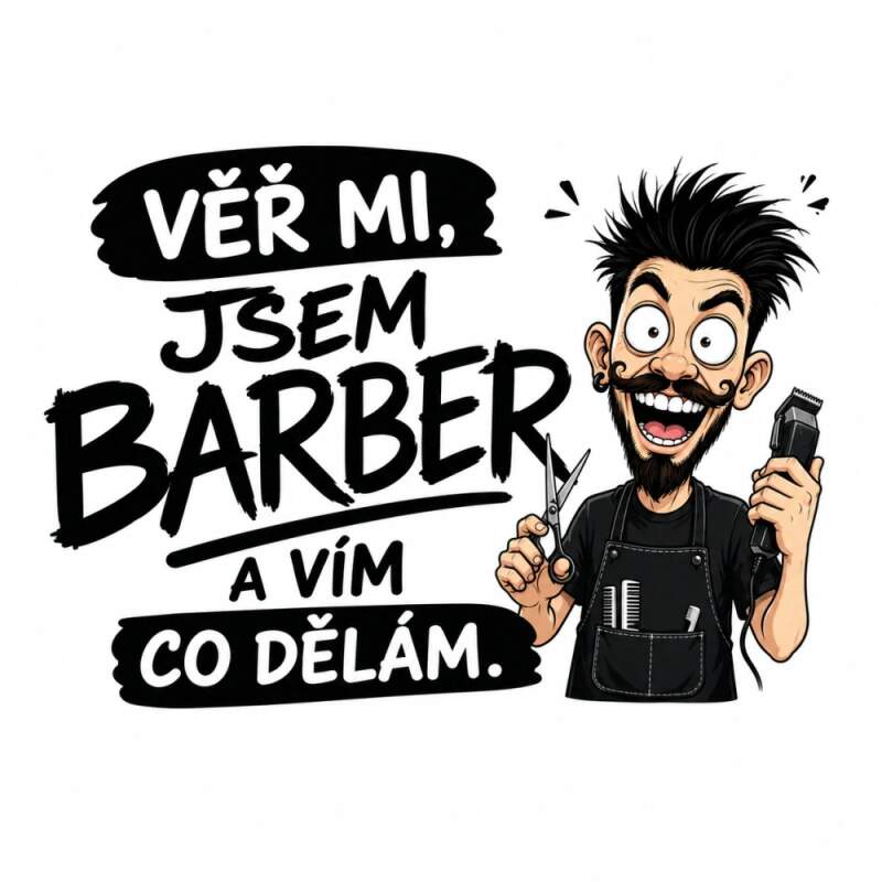 Levně Barber - vím co dělám (NAŽEHLOVAČKA)