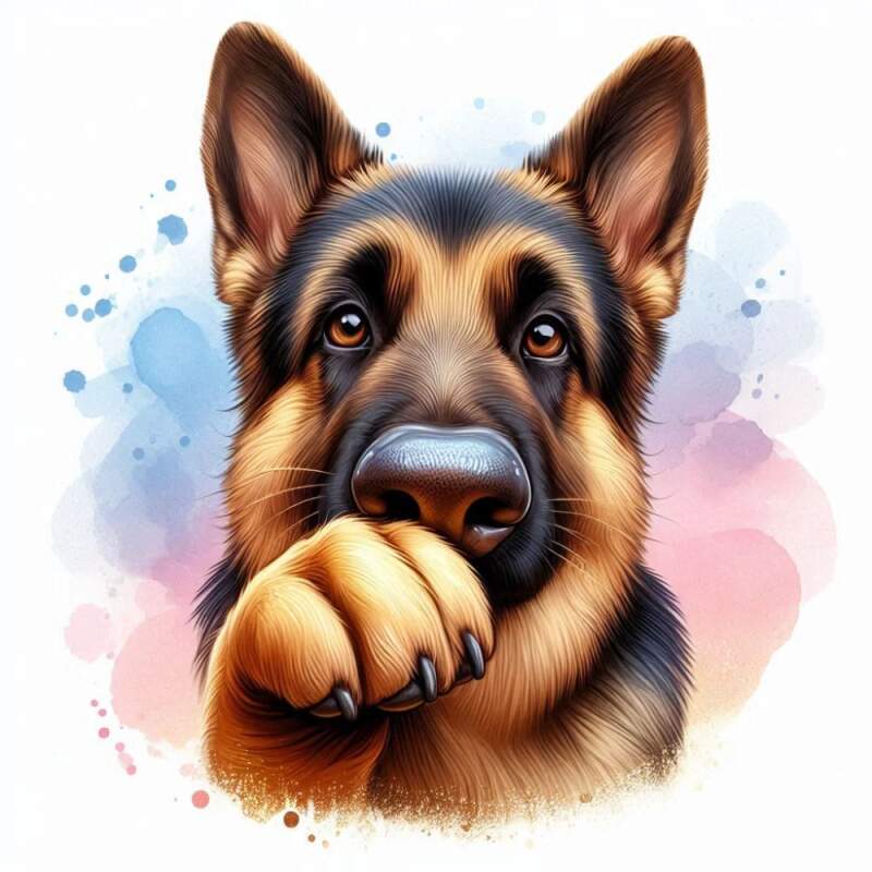 Levně Německý ovčák pac (NAŽEHLOVAČKA)