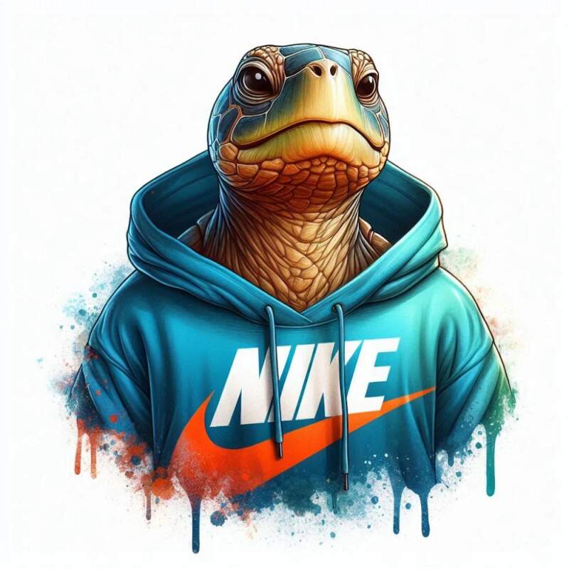 Levně Želva Nike (NAŽEHLOVAČKA)