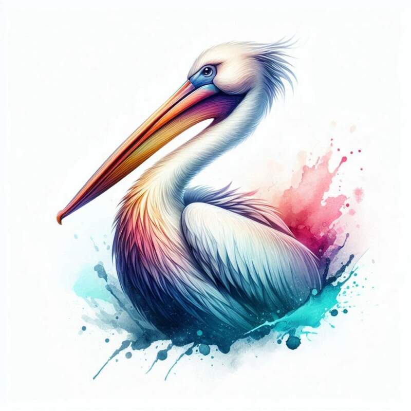 Levně Pelikán (pelecanus) (NAŽEHLOVAČKA)