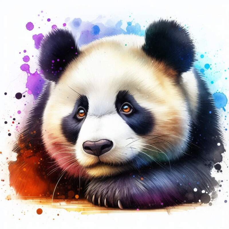 Levně Panda (NAŽEHLOVAČKA)