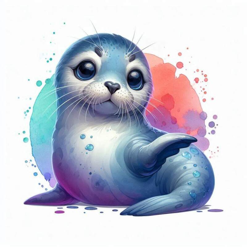Levně Tuleň cute (NAŽEHLOVAČKA)