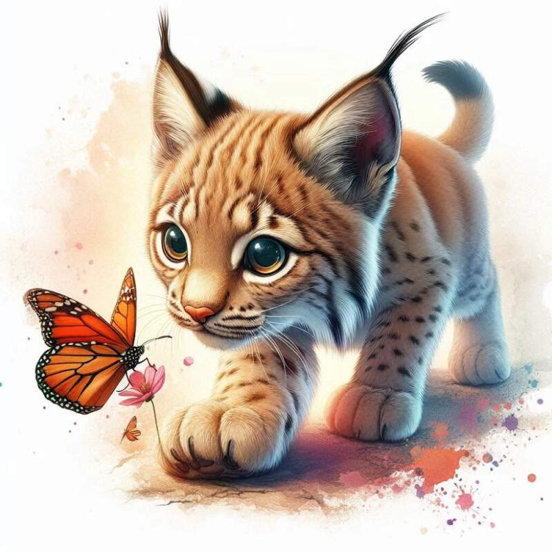 Levně Rys Ostrovid cute (NAŽEHLOVAČKA)