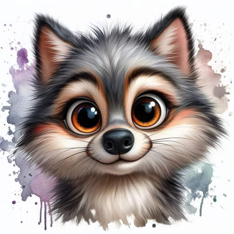 Levně Vlk štěně (NAŽEHLOVAČKA)