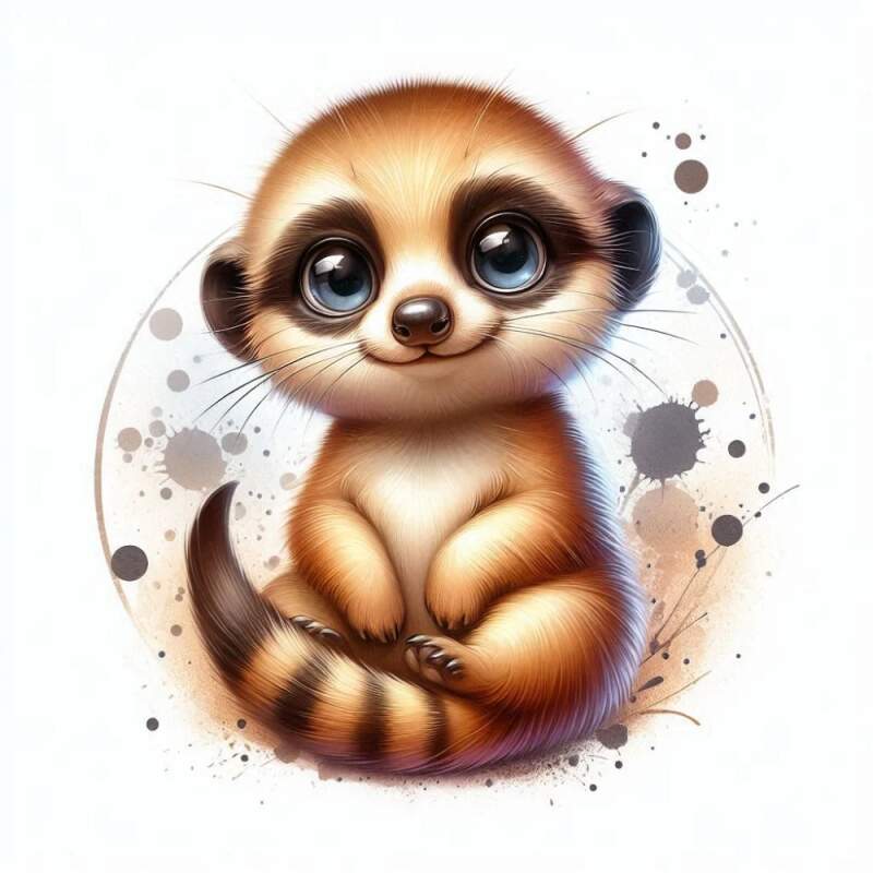 Levně Surikata cute (NAŽEHLOVAČKA)