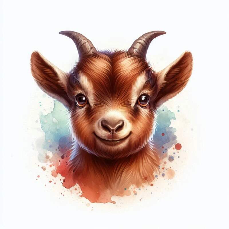 Levně Kůzle hnědé (NAŽEHLOVAČKA)