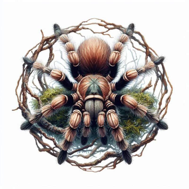 Levně Pavouk tarantule (NAŽEHLOVAČKA)