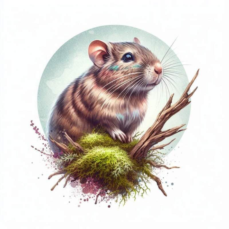 Levně Osmák degu (NAŽEHLOVAČKA)