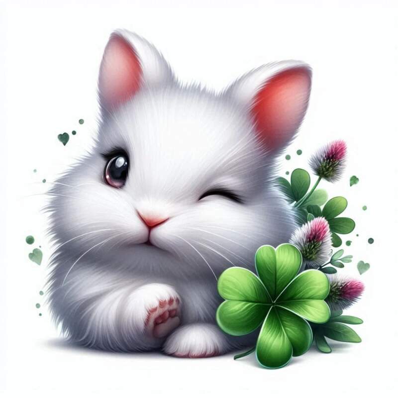 Levně Králík bílý (NAŽEHLOVAČKA)