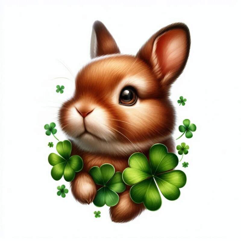 Levně Králík hnědý cute (NAŽEHLOVAČKA)